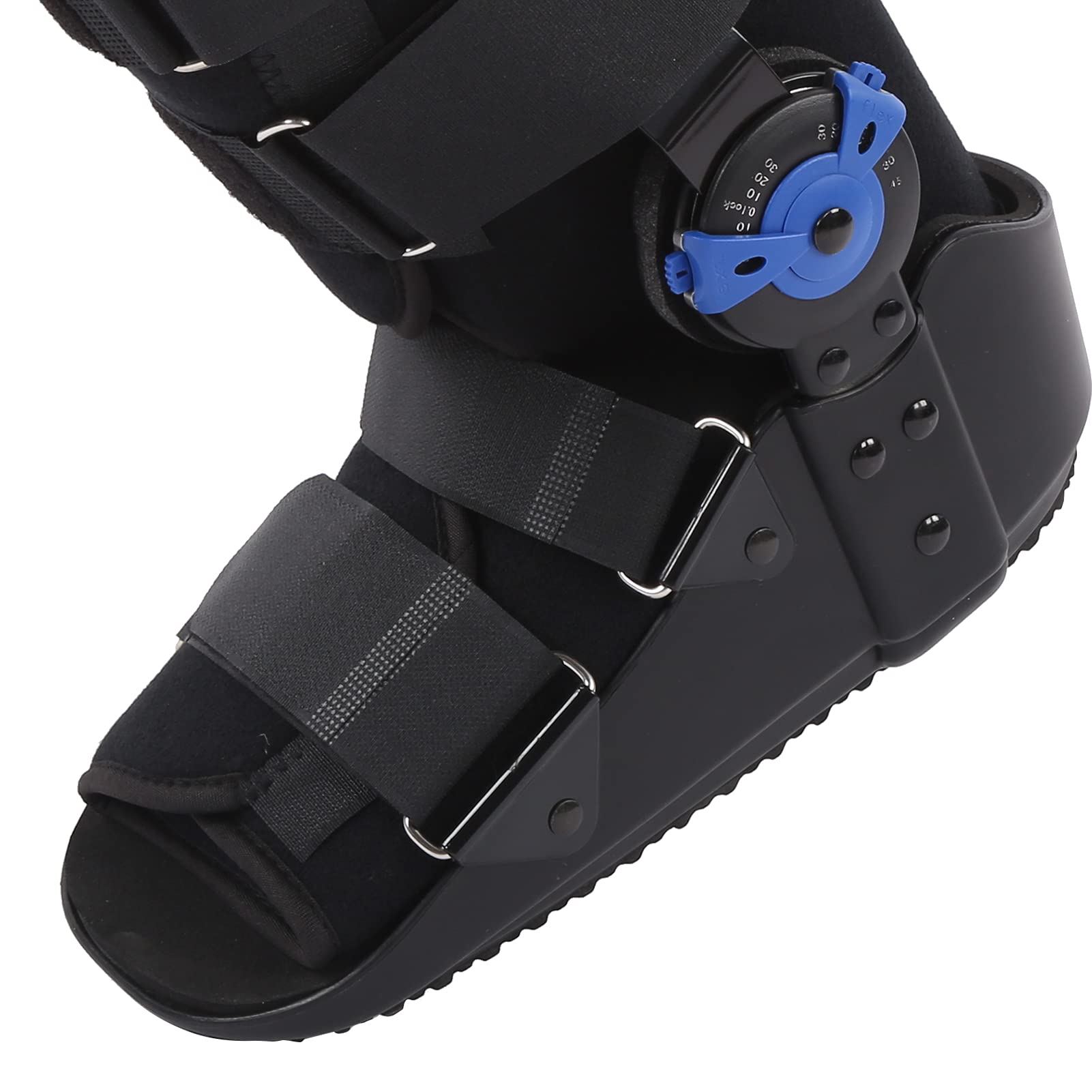 Bota Para Fracturas, Tobillera Con Bolsa De Aire, Bota Ortopédica Para Fracturas Cortas, Soporte Ajustable Con Cojín De Aire Para Rehabilitación De Lesiones De Tobillo Y Tendón De Aquiles Talla