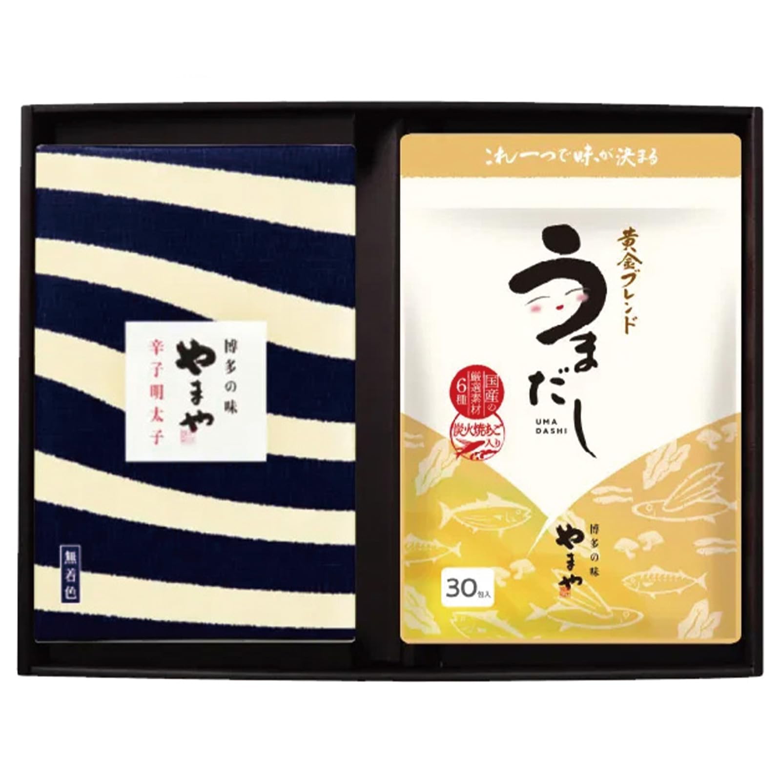 やまや 美味(明太子)・うまだしセット 箱入り