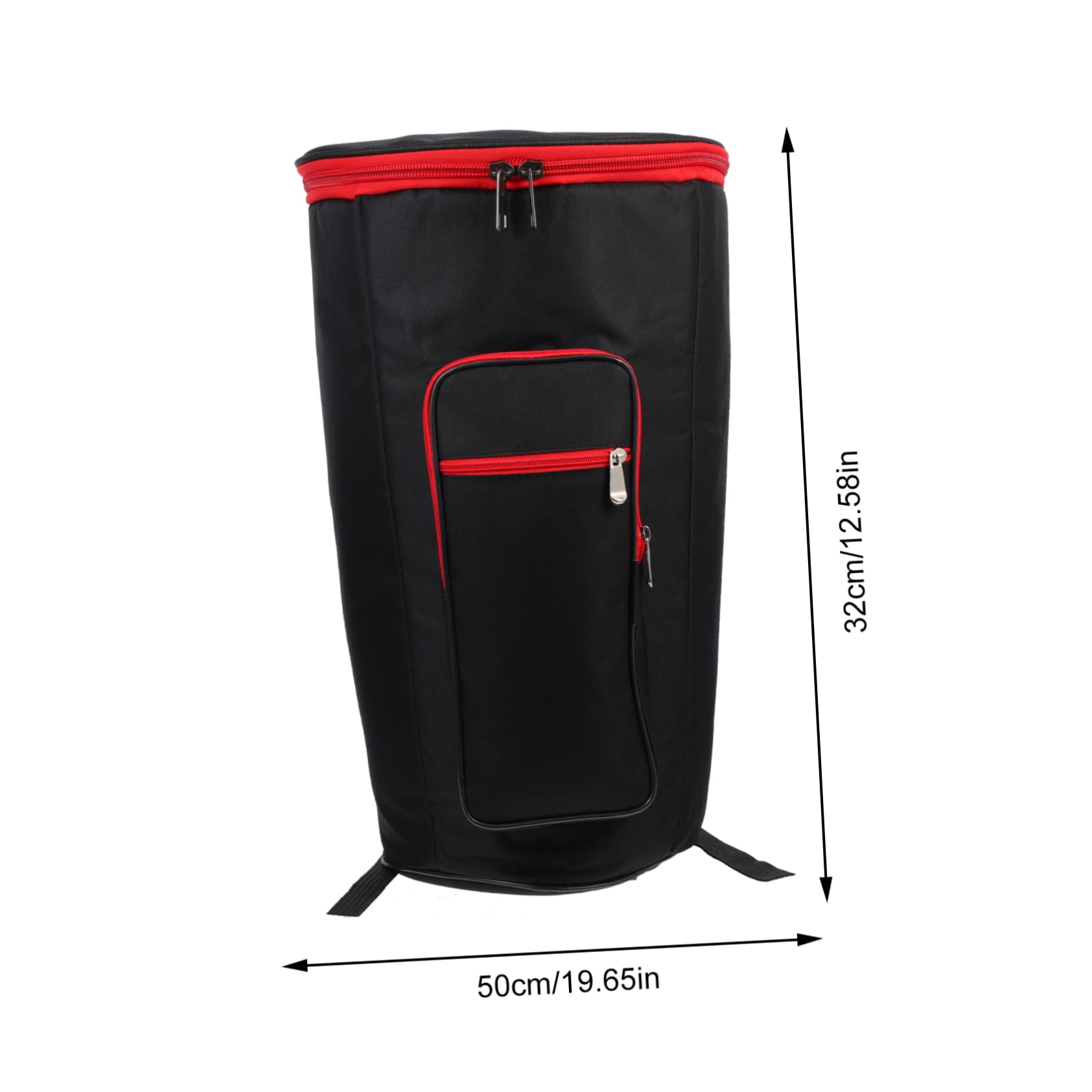 BESPORTBLE Oxford Cloth Percussion Instrument Backpack for Drum Durable Storage Pouch with Smooth Zipper Ergonomic Design for Easy Carrying and Multi Functional
