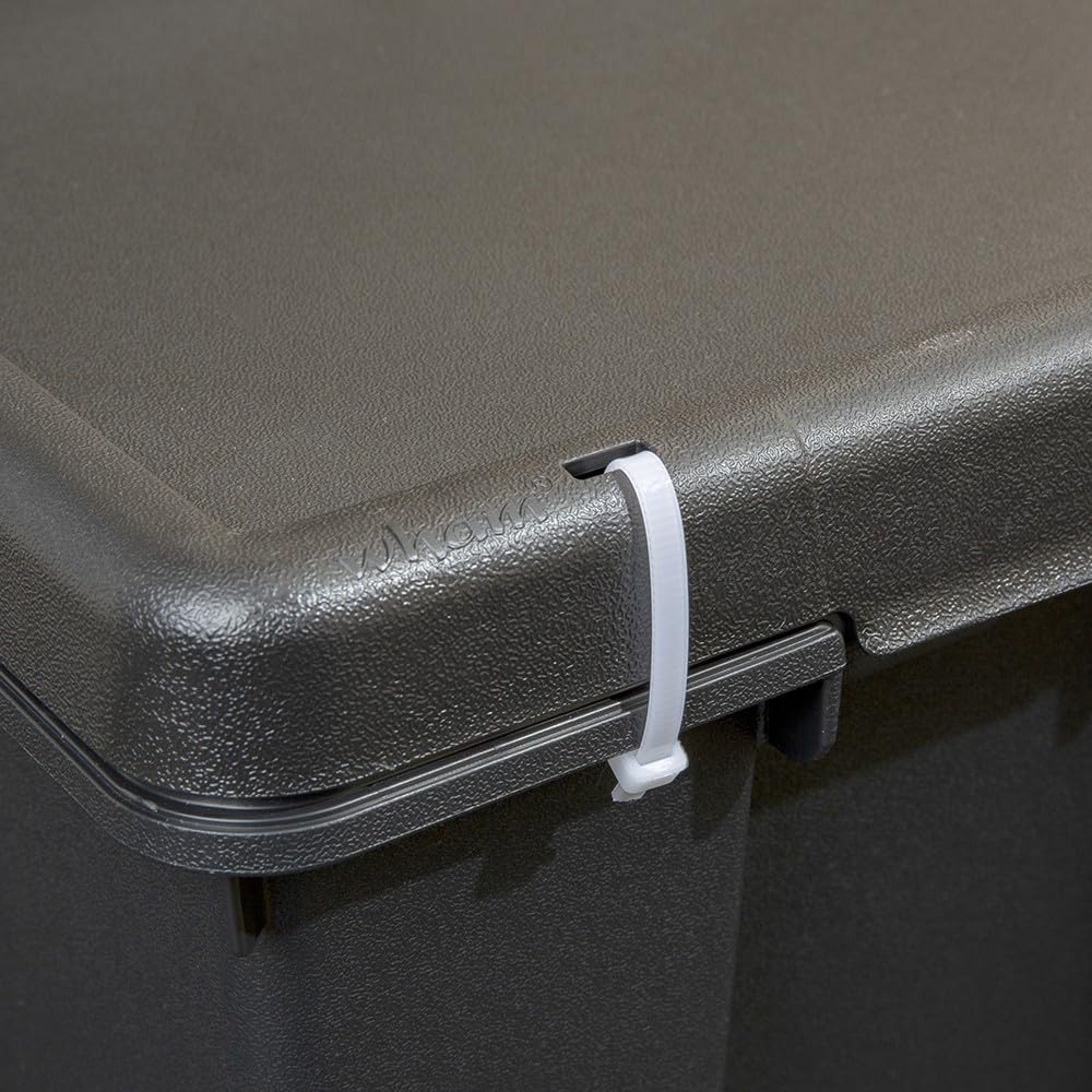 Box and beyond – Caja de almacenamiento – 40 x 59,5 x 37 cm – 62 l – Plástico negro – Almacenamiento, herramientas, bricolaje, ultra resistente, reutilizable, garaje o sótano, lavadero