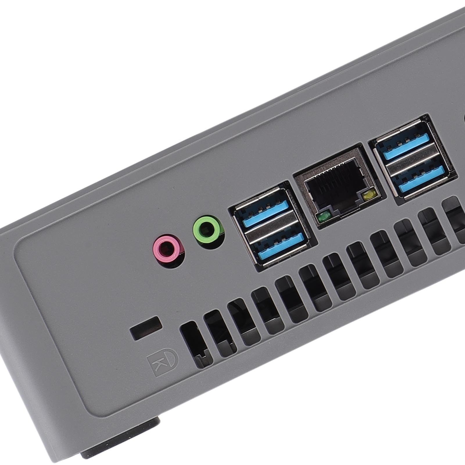 Jiawu Piccolo Computer Desktop Portatile Potente Processore I5 ​​WiFi Dual Band Veloce per Professionisti in Movimento, Materiale ABS (Spina europea I5-3320M-8G-256G)