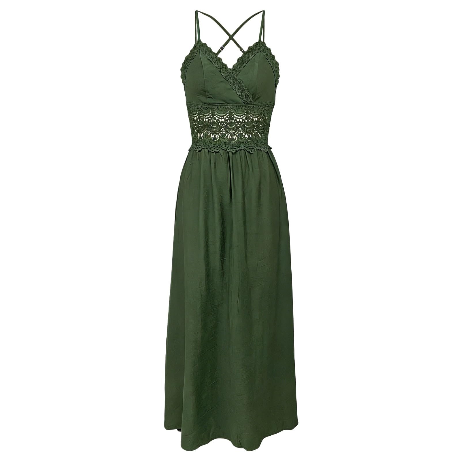 Vestido De Mujer Suaves Cómodo Corte Holgado Senderismo Sin Opresión Elástico Ropa De Estar por Casa Larga