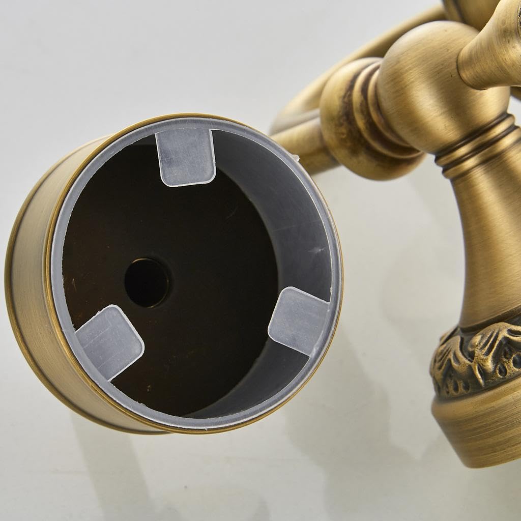 Portavasos Doble de cerámica con Soporte para cepillos de Dientes