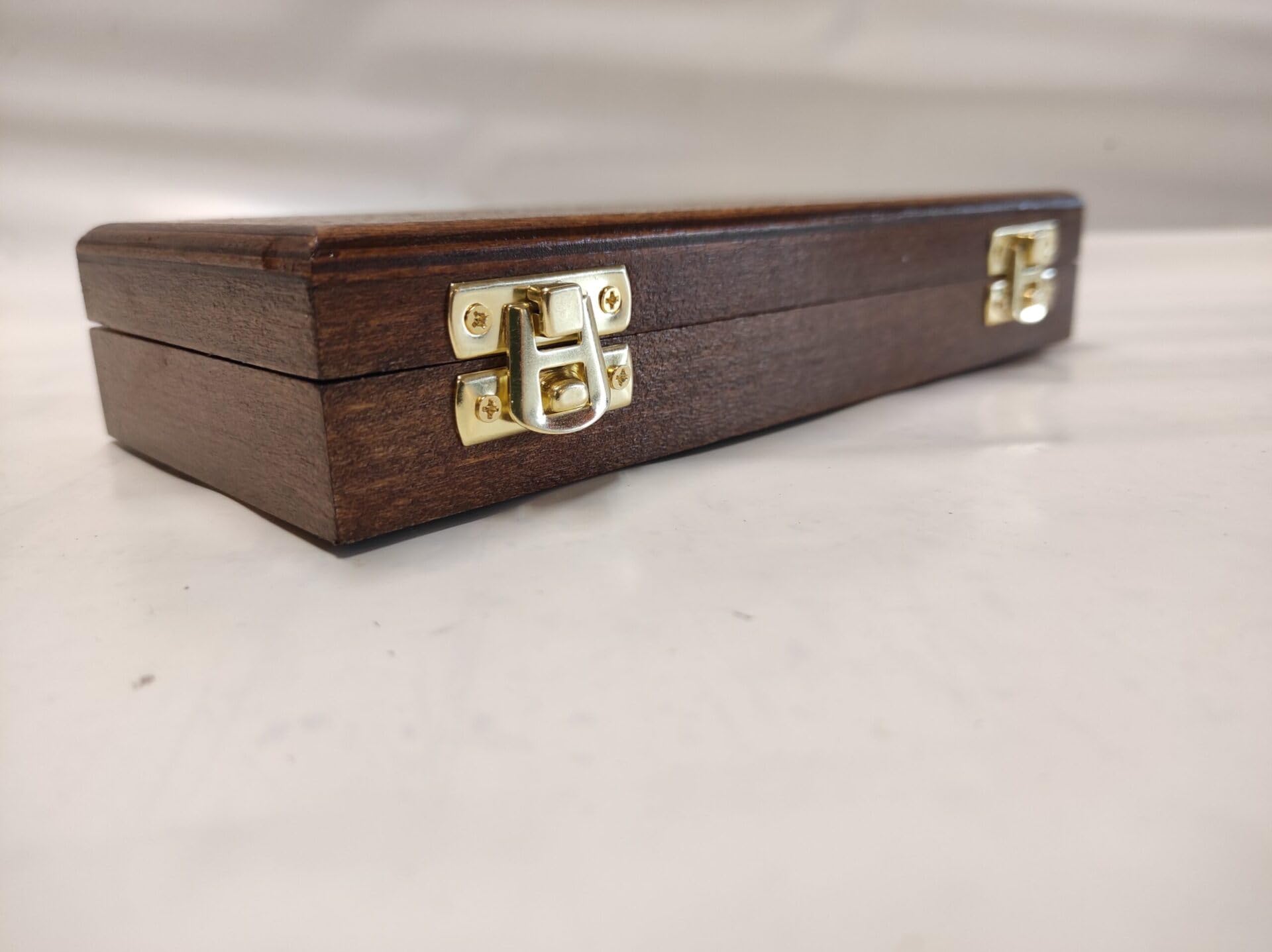 Cofanetto in legno per monete e medaglie da collezione, 3 scomparti da 50x50 mm con velluto personalizzabile, custodia monete da collezione artigianale made in Italy – Coins&More