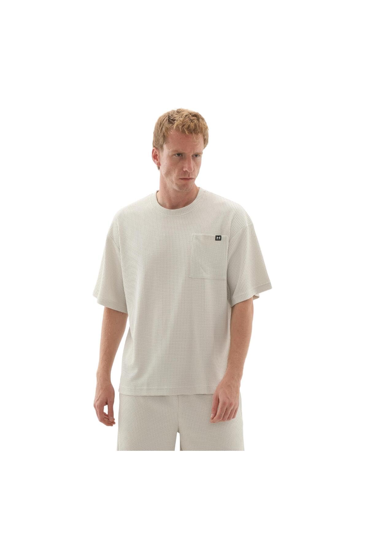 Under Armour Rival Waffle Crew pull casual homme pour le week-end - 6