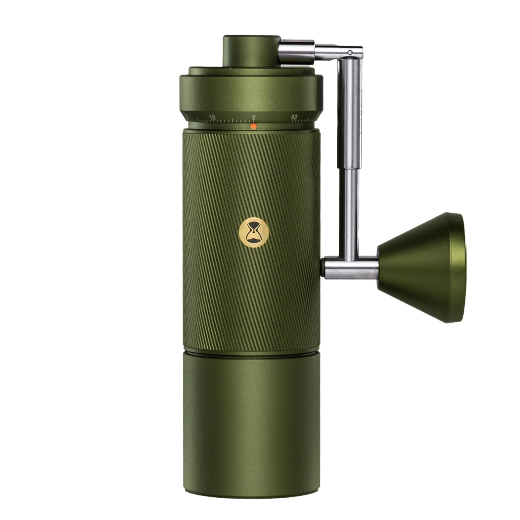 TIMEMORE Manual Coffee Grinder Chestnut S5 Pro Capacity 30g Household Hand Coffee Grinder High-precision External Adjustment Scale for Travel/Camping, Green