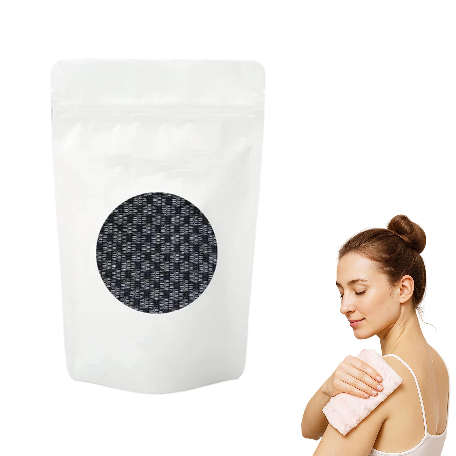 Exfoliating Shower Towel 2026 Upgraded Exfoliating Washcloth Body Back Scrubber for Shower Long Scrub Towel for Women Men