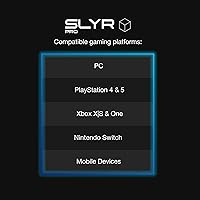 Vista 9 de Skullcandy SLYR Pro Auriculares multiplataforma con cable para juegos, percepción de sonido mejorada, micrófono AI, funciona con Xbox Playstation