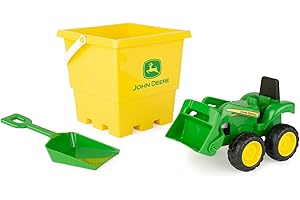 John Deere Sandbox Toy Set: Outdoor and Farm Sand Toys for Toddlers