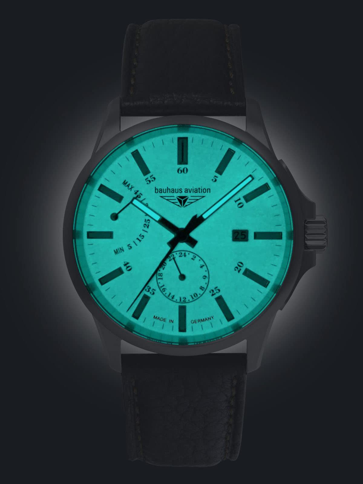 Bauhaus Aviation Titanium, Automatik, 28605