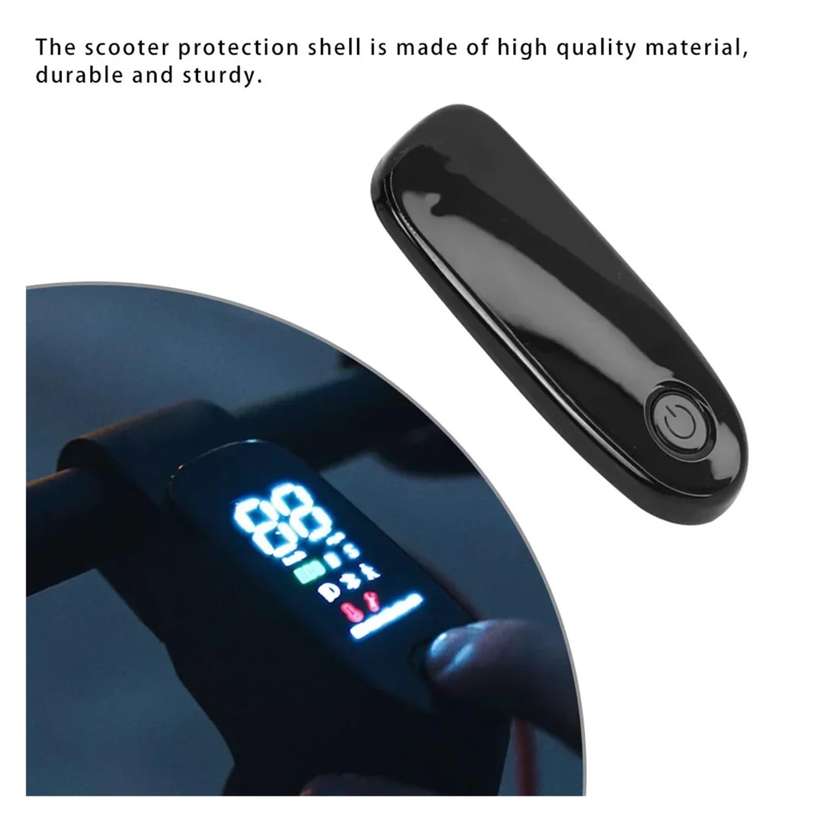 Pannello display del circuito Bluetooth Cruscotto, for Ninebot, for scooter elettrico F20 F30 F40 Custodia protettiva in plastica Visualizza Shell Cruscotto per scooter elettrico(Dashboard)