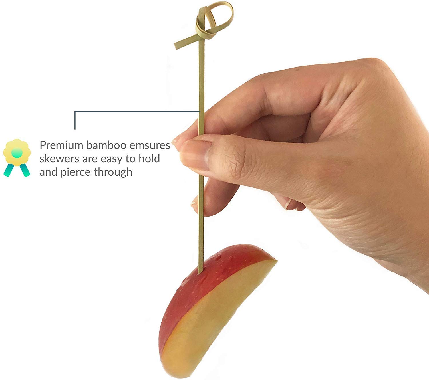 Amazon.com: JapanBargain 1596x6, Bamboo Cocktail Picks Skewers for