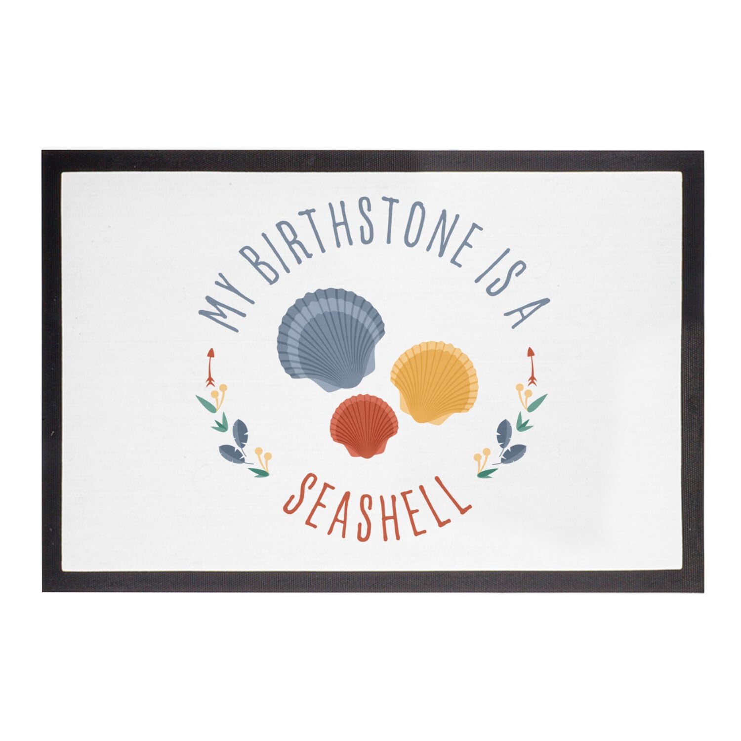 Paillasson Blanc 75x50cm pour garder votre entrée propre avec un style astrologie unique