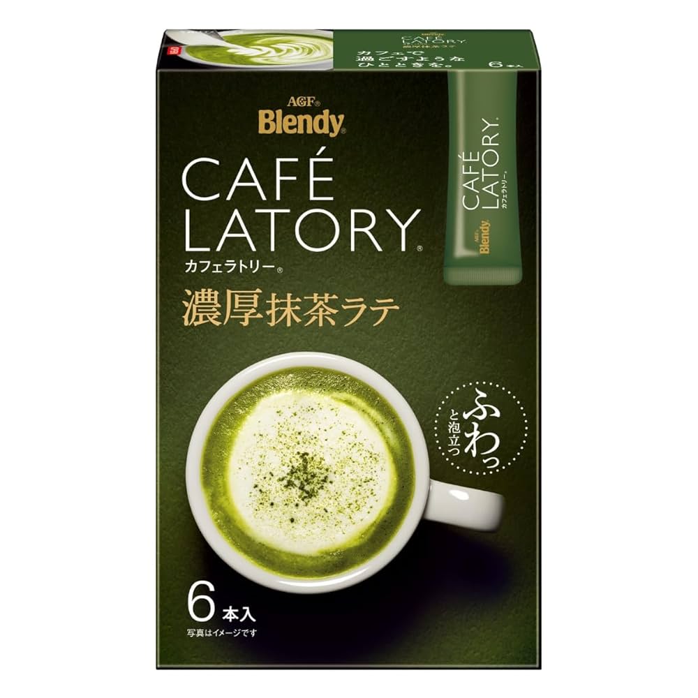 AGFブレンディ カフェラトリー スティック 濃厚抹茶ラテ6本x48箱計288本 Amazon.co.jp: AGF ブレンディ カフェラトリー スティック 濃厚
