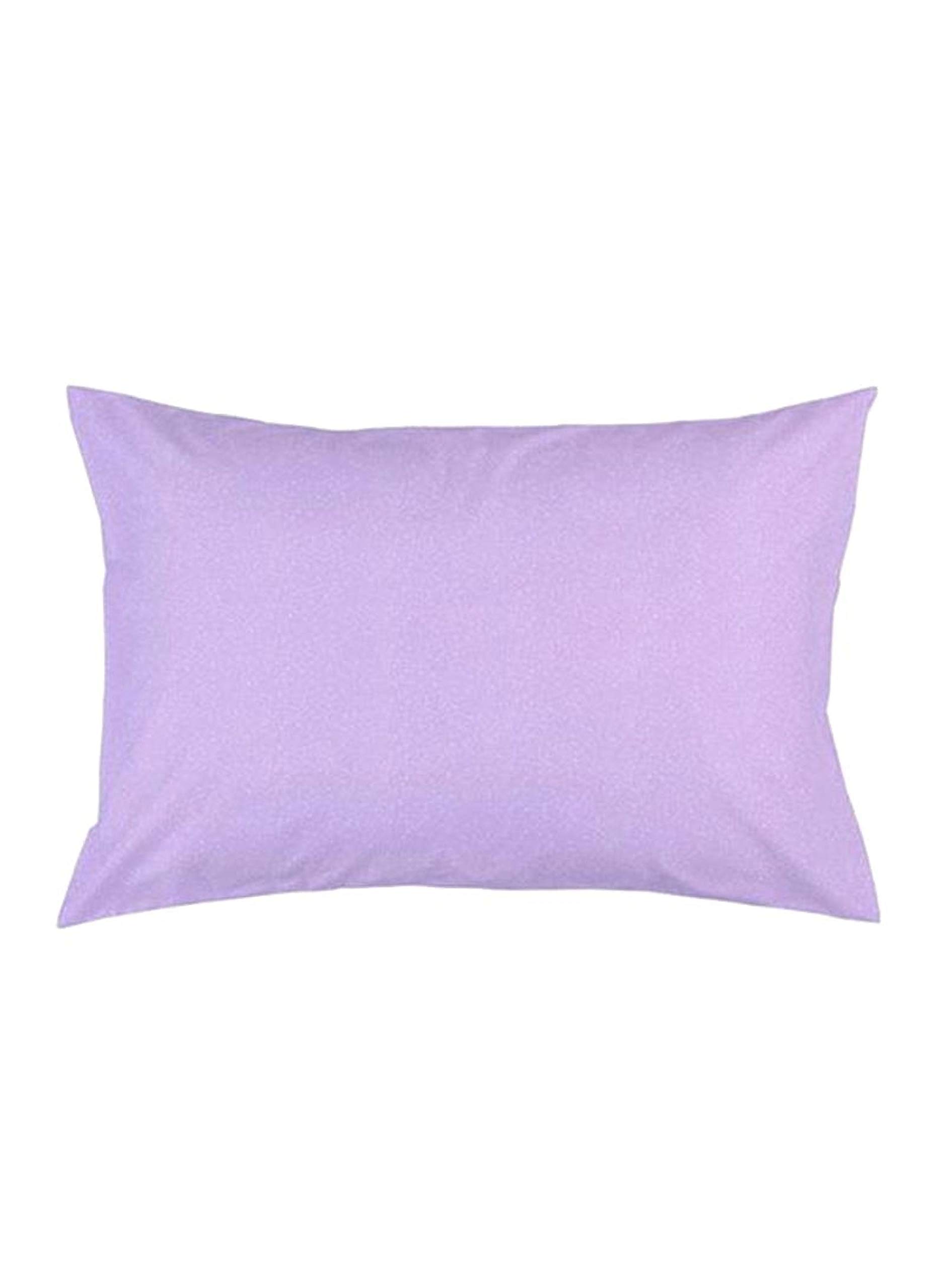Looms & Leaves Lilac 100% Percale Poly Cotton Extra Deep Fitted Sheets, Pillow Cases In Pillow Case (Pair)