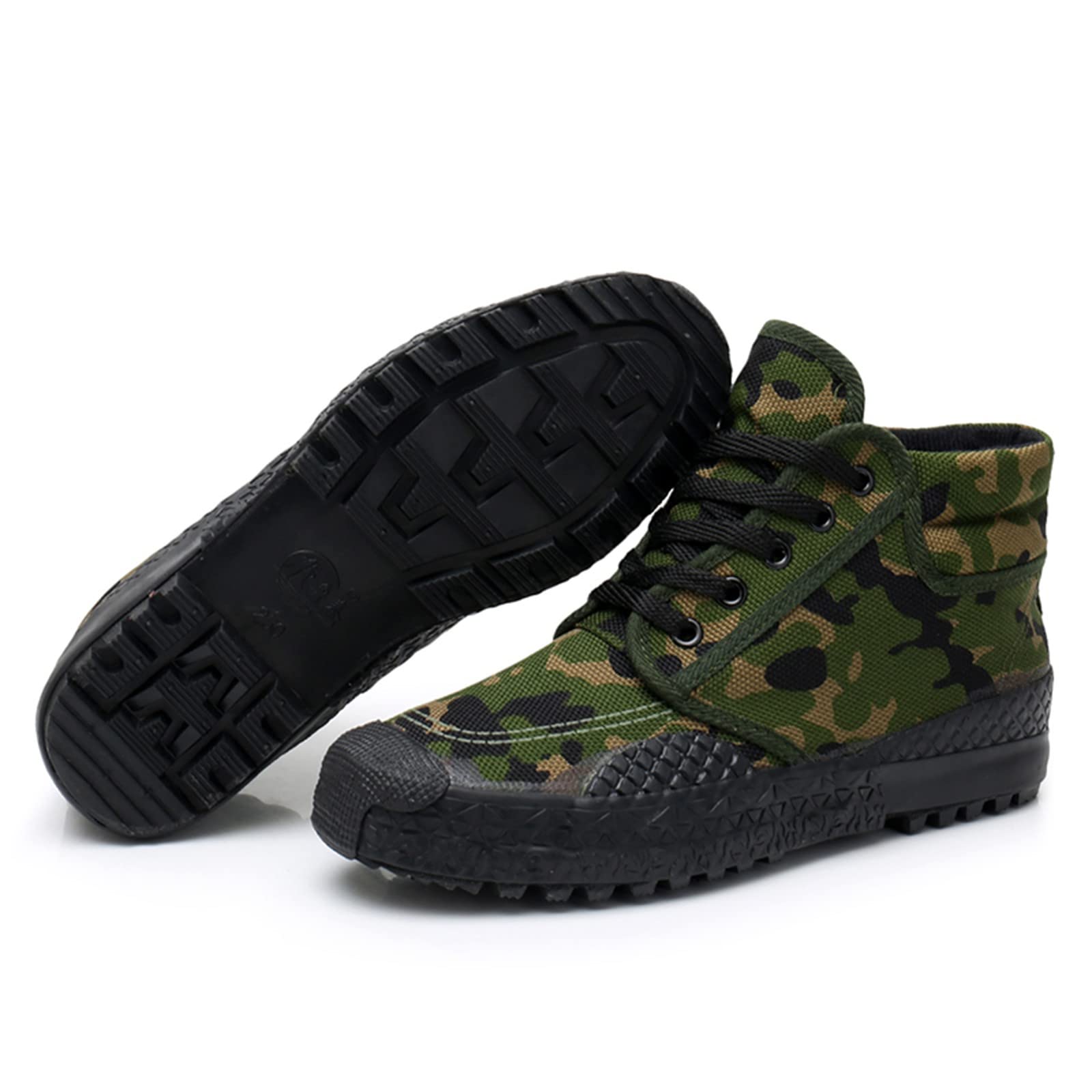 Chaussures de camouflage pour homme - Chaussures de trail - Chaussures de trekking - Chaussures de randonnée respirantes - Chaussures de marche antidérapantes - Chaussures de randonnée - Chaussures de
