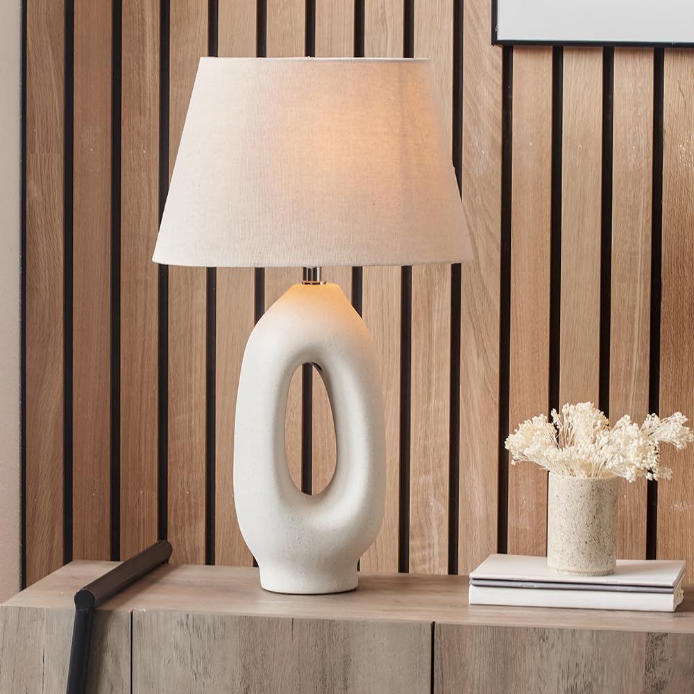 Pacific Lifestyle - Laila Table Lamp - Organic Ceramic - Natural