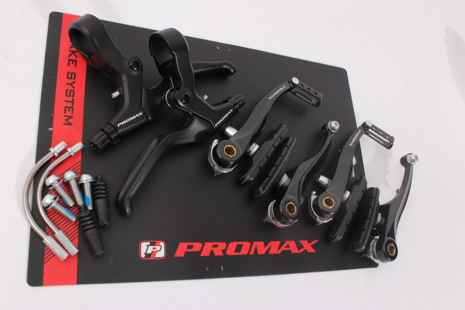 Set freni a V con leva del freno KHE PROMAX nero