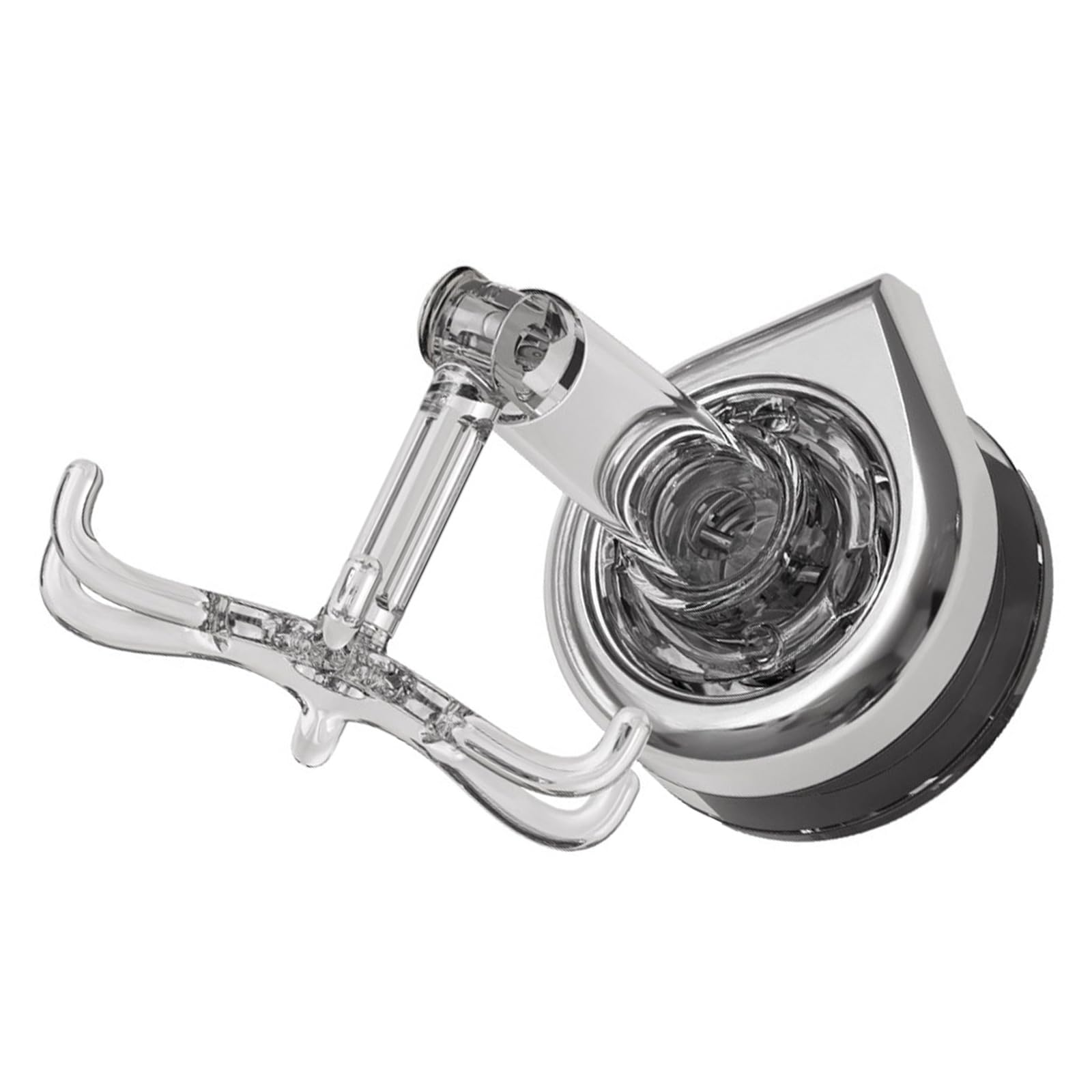 Hsioluted Multi Functional Swivels Hook with 6 Arm Design Secure Adhesive Mounting Perfect for Small Items Organization Suction Cup Hanger