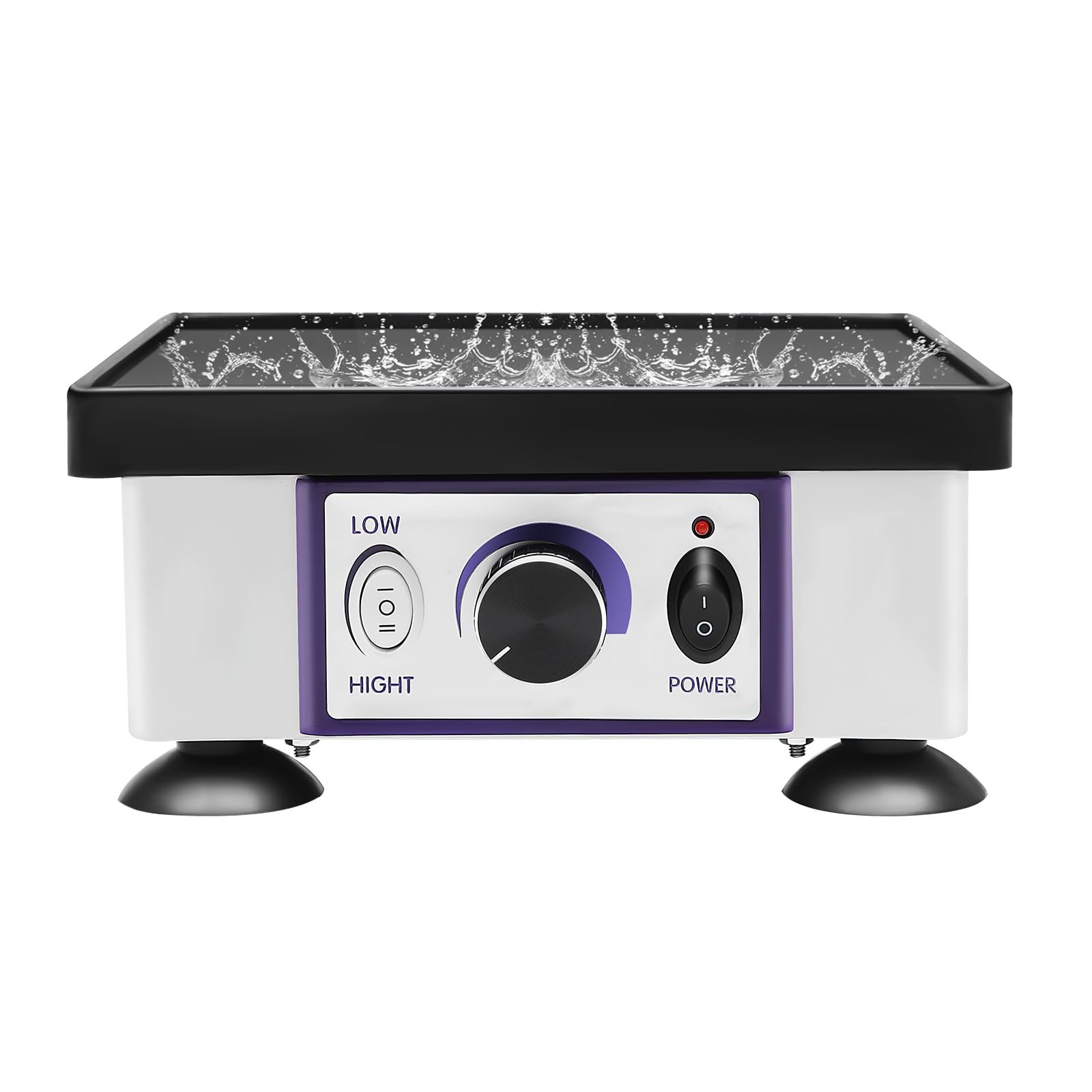 Dental Oszillator, 120W 220V Gipsrüttler Rüttler Vibrator Rüttelplatte | Kupfermotor, Oszillatoren - Lab Equipment, Square Dentalrüttler Rüttler für Zahnärzte Zahnarzt Klinik