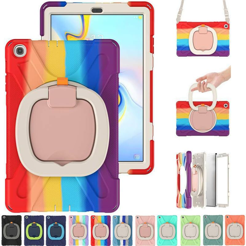 Coque Samsung Tab A 10.1 2019 silicone rigide SM-T510 T515 avec sangle - 2