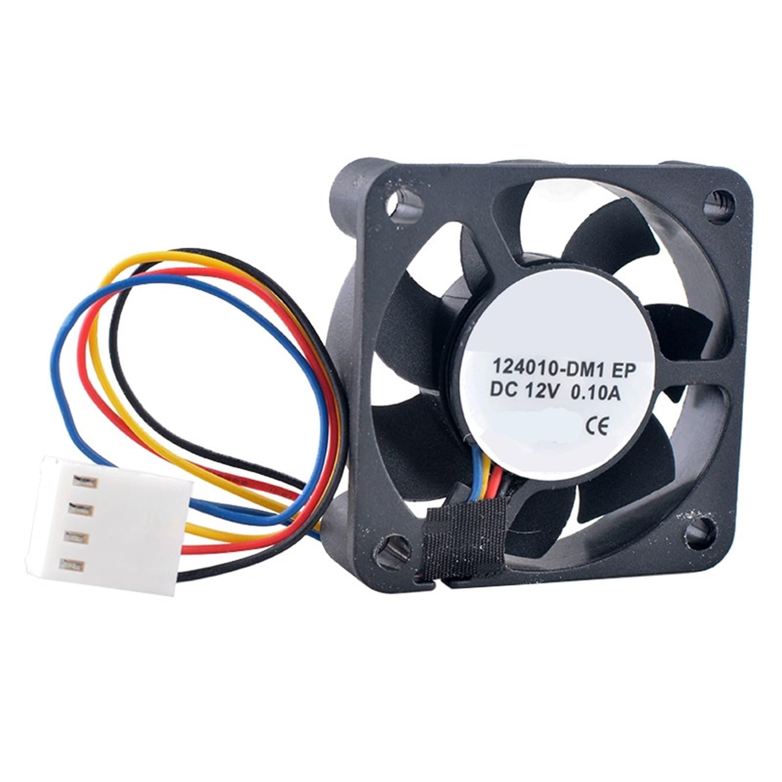 PEQYUACTE 124010-DM1 4cm 40mm fan 40x40x10mm DC12V 0.10A 4pin 6000rpm Dual ball bearing cooling fan cooler for chassis motherboard CPU