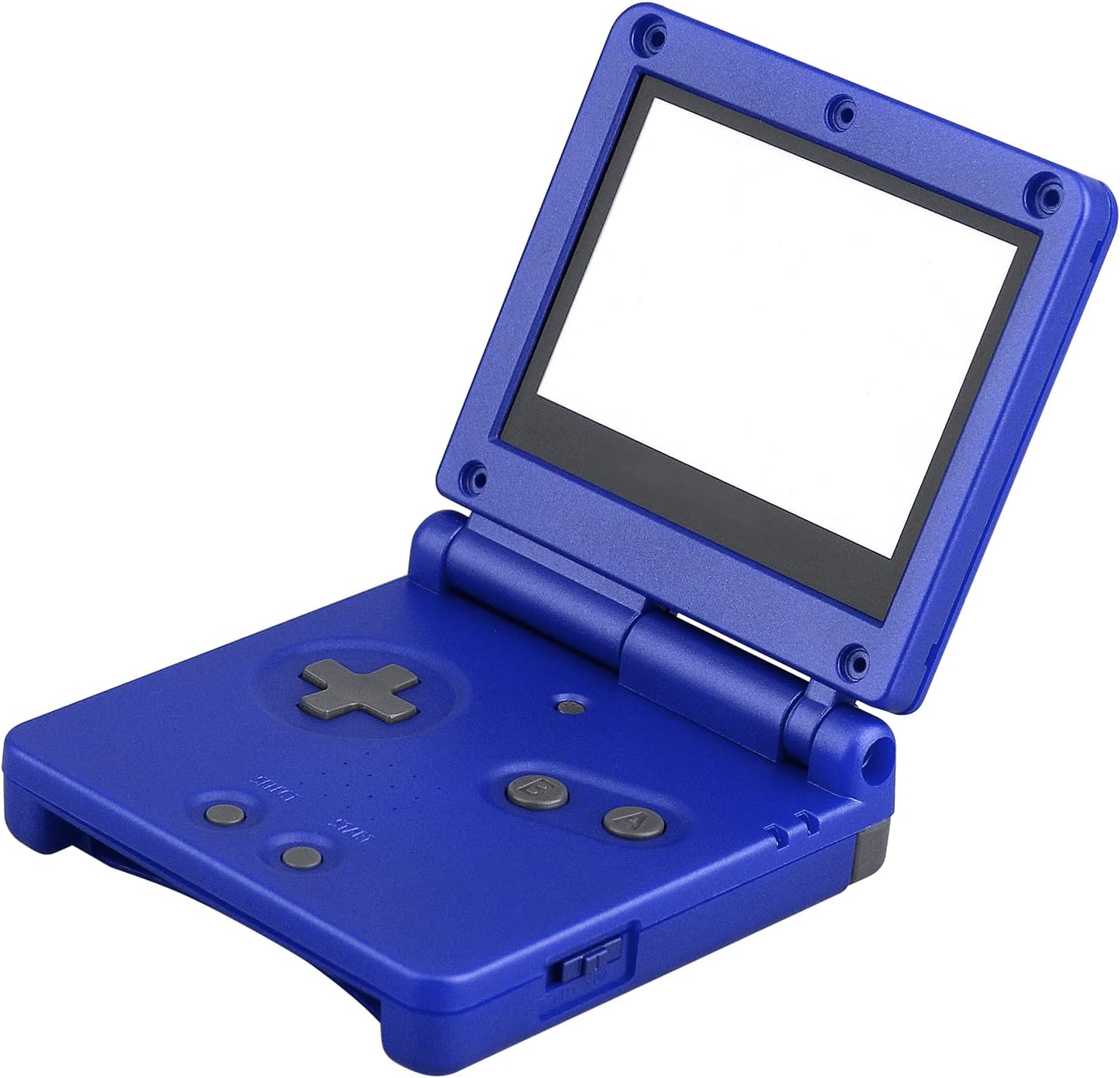 Full Housing Shell Case Cover Replacement for Nintendo GBA SP Gameboy Advance SP - Color Blue