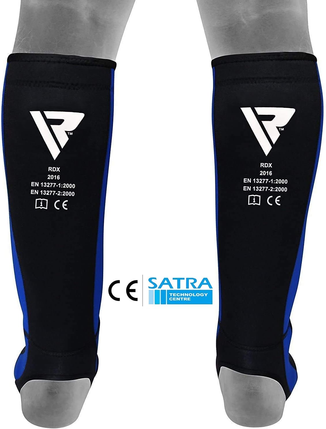 RDX Shin Guards for Kickboxing, Muay Thai, MMA Fighting, Approved by SATRA, Neoprene Instep Leg Protector Foam Pads, Protective Gear for Martial Arts, Sparring, BJJ Training and Boxing : Sports & Outdoors