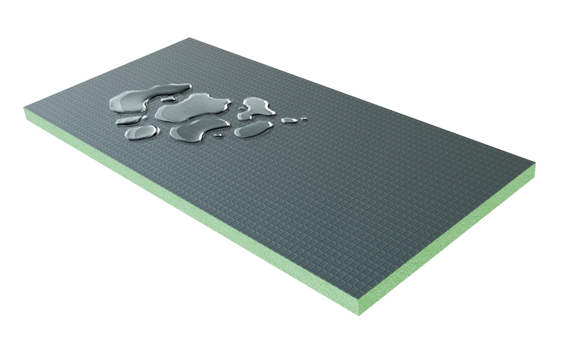 AICA Tablero de respaldo de azulejos de XPS, Tablero de aislamiento impermeable, Panel de construcción, 1250x600x40mm; 4 piezas/juego
