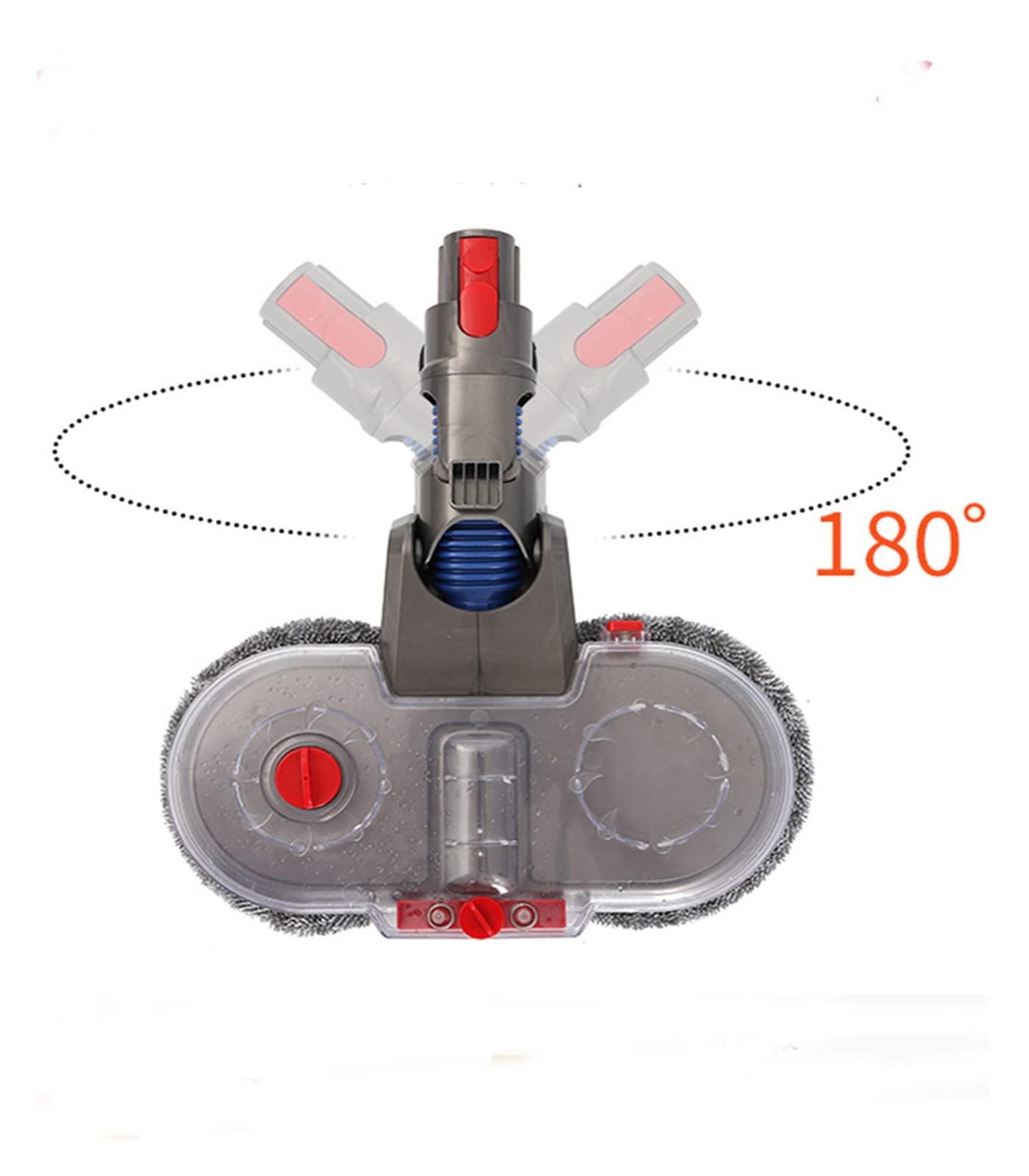 Kompatybilny z Dyson V7 V8 V10 V11. Akcesoria do odkurzaczy Głowica mopa Mop ssący Zintegrowany mop elektryczny do czyszczenia na sucho i na mokro