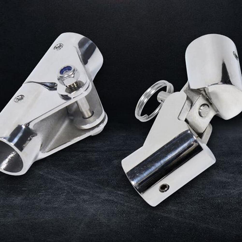Conector Giratorio Plegable De Acero Inoxidable 316 Para Tuberías De Barco ¡Perfecto Para Toldos, Mástiles Y Accesorios Náuticos!