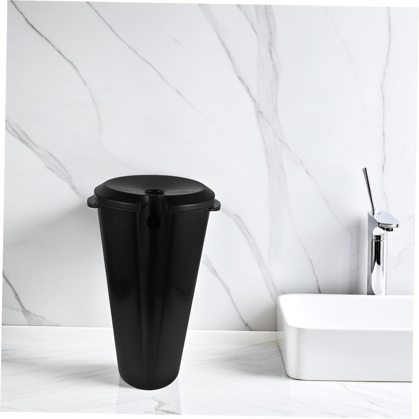 Lavacabezas Portátil Negro de Plástico 15l para Salón