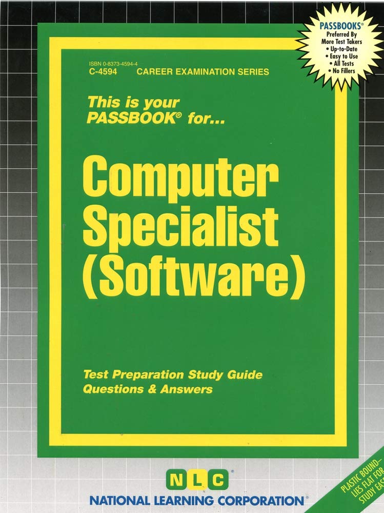 Computer Specialist (Software): Passbooks Study Guide (Passbooks Study Guide: Career Examination)