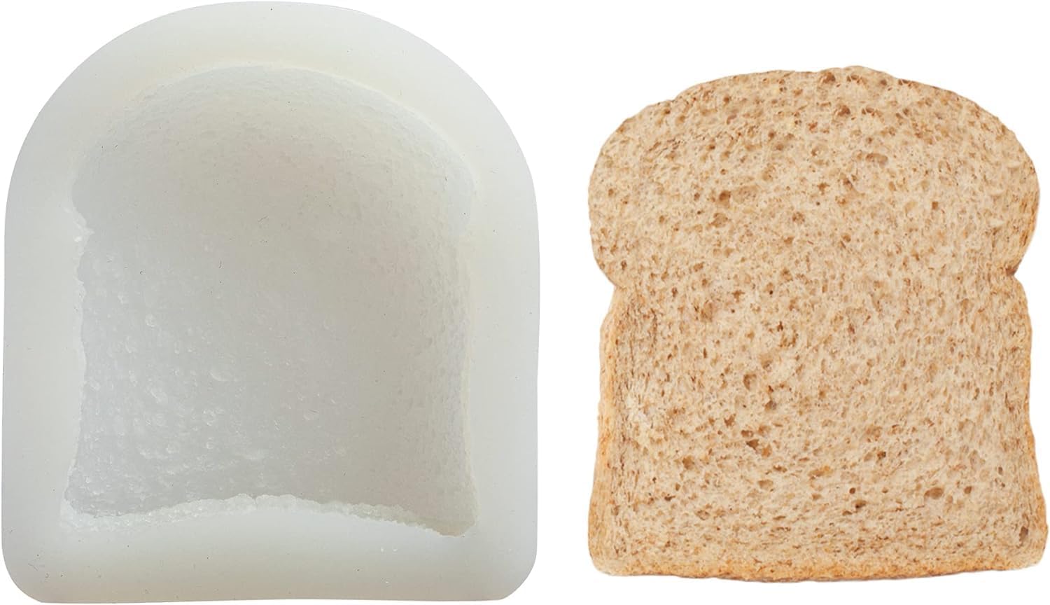 FirstTry Mini Toast Bread Candle Mold I 3D Square Sliced Bread Silicone Epoxy Mould I for DIY Handmade Ornament Chocolate, Cake Décor, Aromatherapy, Soap, Resin Art Craft Making, Home Decoration-image-33