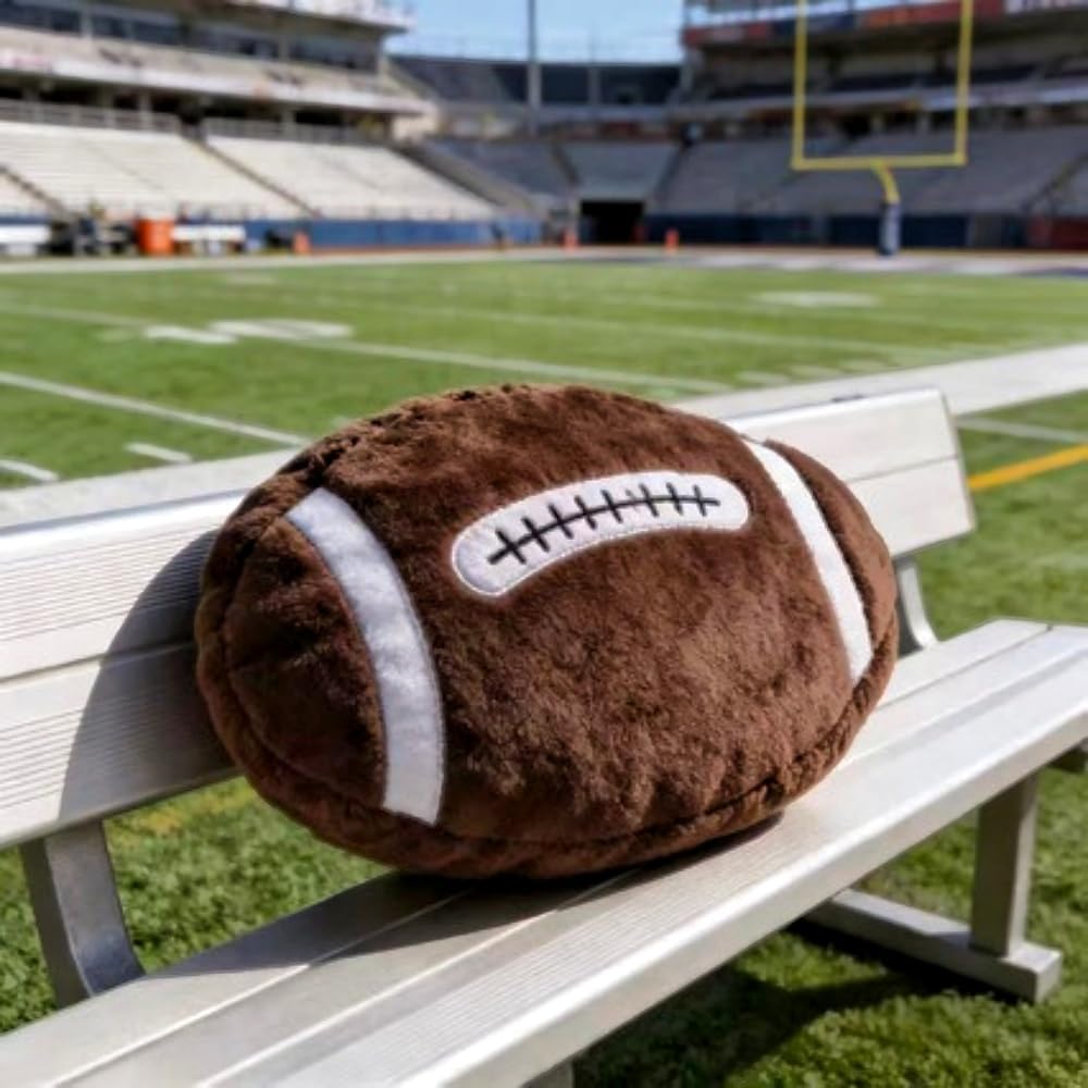 Photo 1 of XIYUAN Rugby Sports Pillow - 17.7*13.8 Inch Soft Stuffed Football Plush Toy