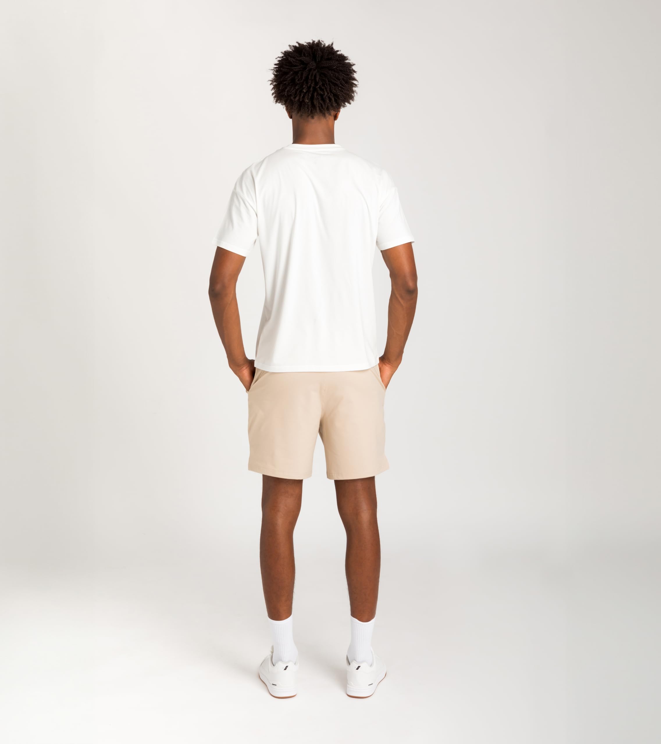 T-Shirt pour Hommes – Tee-Shirt à Manches Courtes à Col Ras du Cou en Coton Basique, à la Coupe Décontractée pour Course, Gym, Séances d'entraînement, Détente