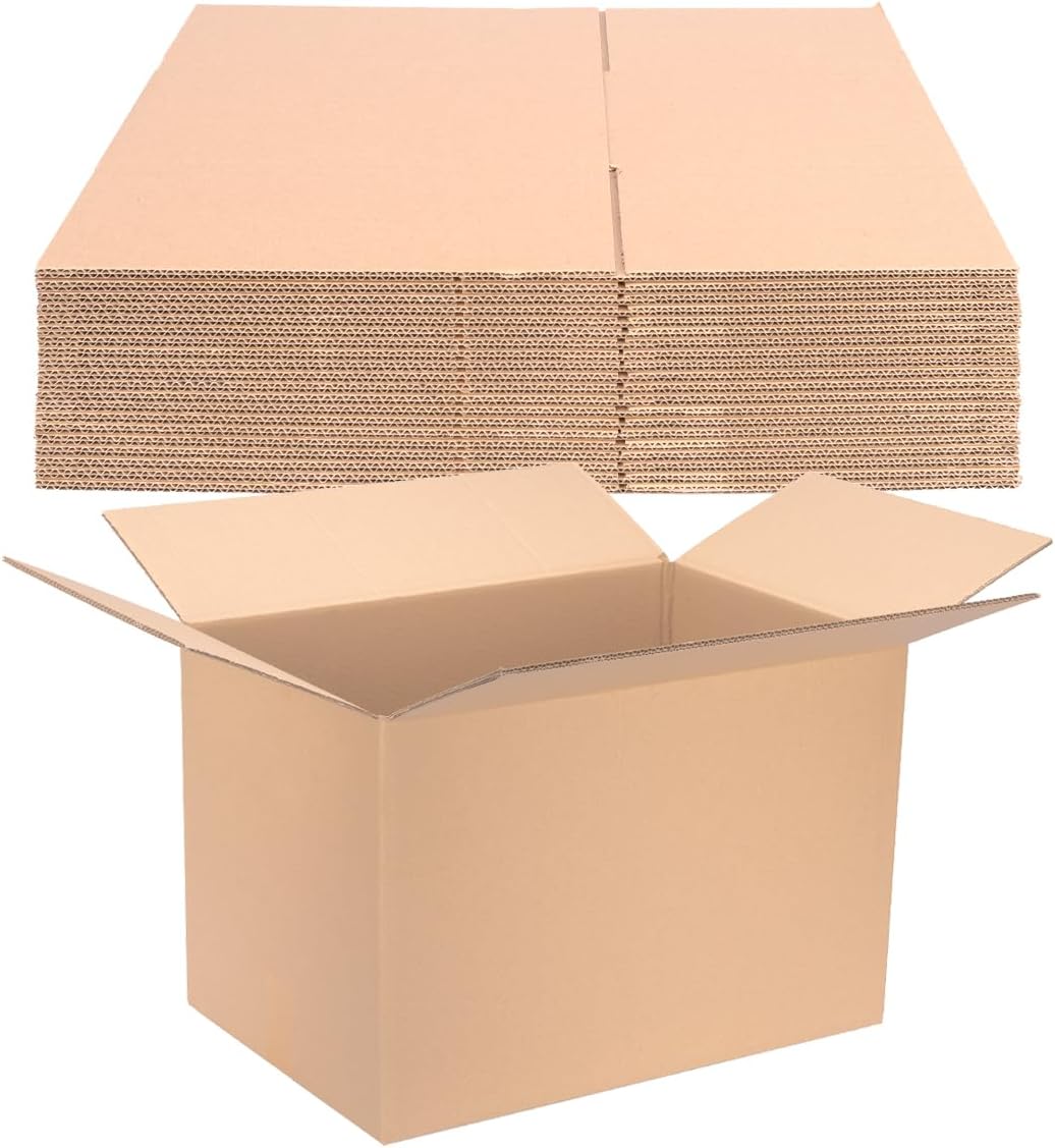 verpacking 100 cartons d'expédition extra-plats 18 x 13 x 4,5 cm, Blanc verpacking 100 cartons d'expédition extra-plats 18 x 13 x 4,5 cm, Blanc