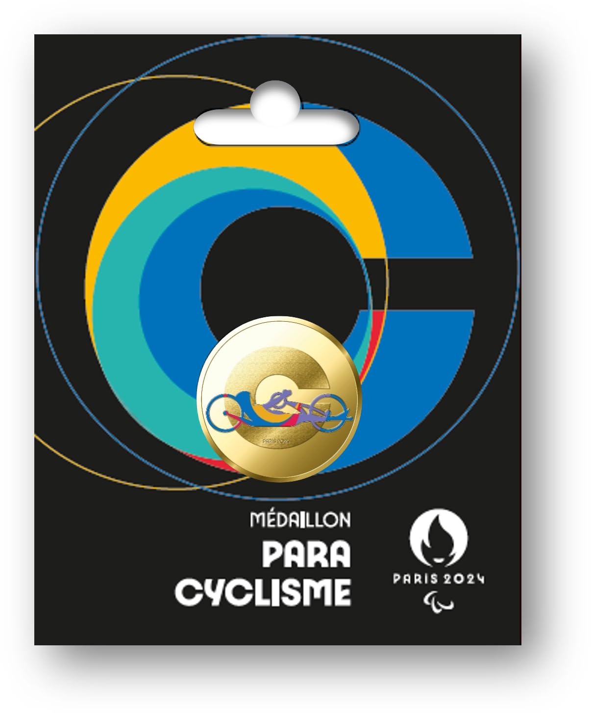 Monnaie de Paris Olympic Medal 2024 Parachiclismo