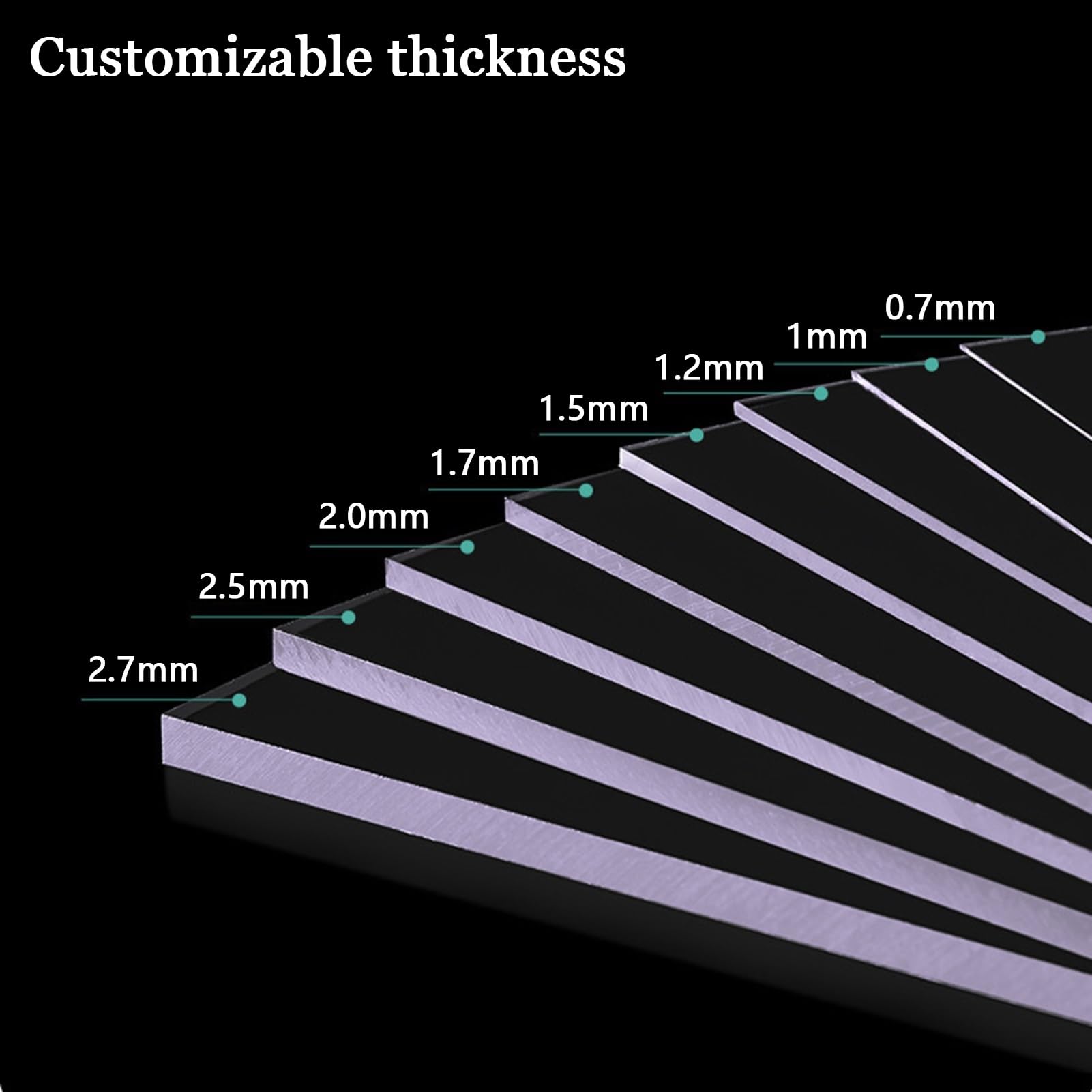Láminas de Policarbonato para Invernaderos, Ventana Cobertizo Plexiglás Lámina Techos Cobertizos para Patios, Paneles Reemplazo Techos(0.8x5m/2.62x16.4ft)