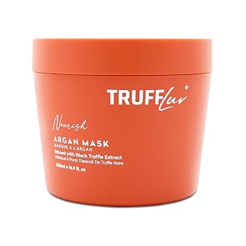TruffLuv Argan Mask - Hair Mask for Black Truffle Extract and Argan Oil - Deep Hydration - 16.9 oz