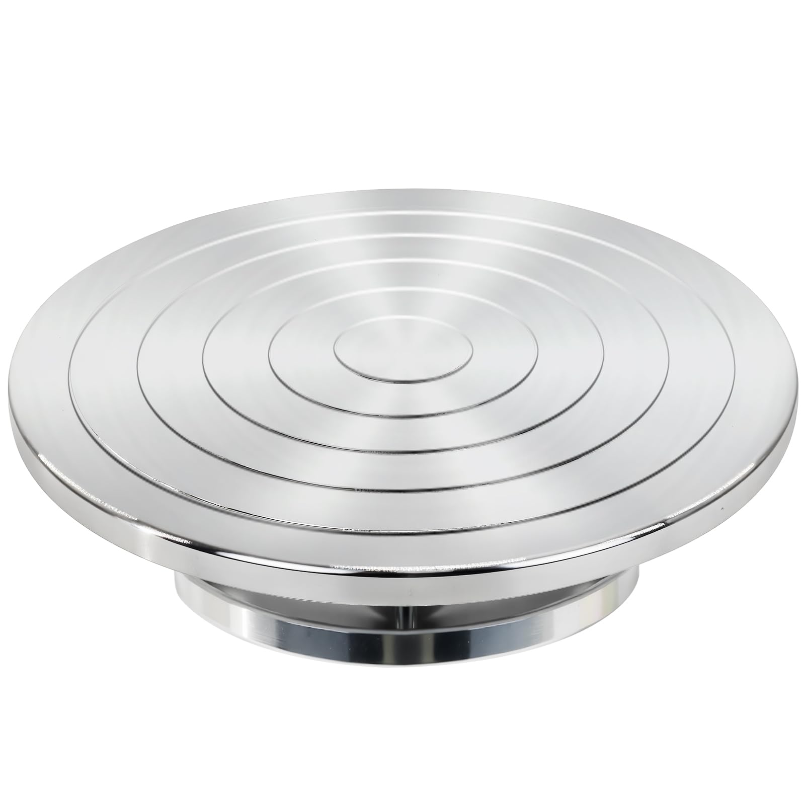 30 cm Doppelseitiges Keramik-Modellierrad für Erwachsene, robustes Aluminium-Bandrad mit Kugellagern, für Keramik, Tonmodellierung, Farbspritzen, Kuchendekoration
