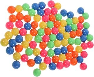 DOITOOL 100 Pçs Bola De Contagem De Probabilidade Brinquedos Sensoriais Material De Ensino De Matemática Bolas De Ensino De Probabilidade Bolas De Ferramentas Brinquedos De Plástico Jogos