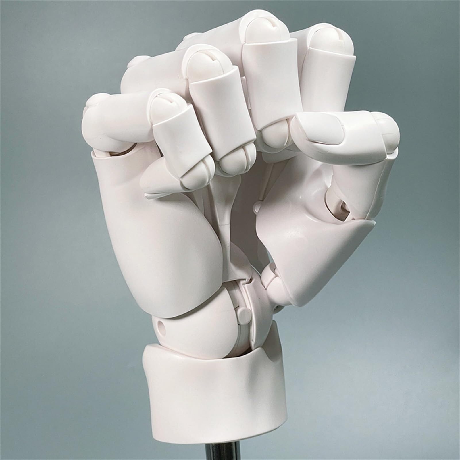 Mano de maniquí de artistas, modelo de mano derecha ajustable flexible con articulaciones móviles para mostrar, dibujar y pintar