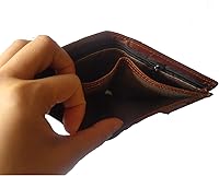 Vista 66 de Hombres Cool Eagle Wolf Caballo Totem Cuero Vaca Vertical Cartera Cremallera Multi-tarjeta Titular, Tótem de caballo, Minimalista