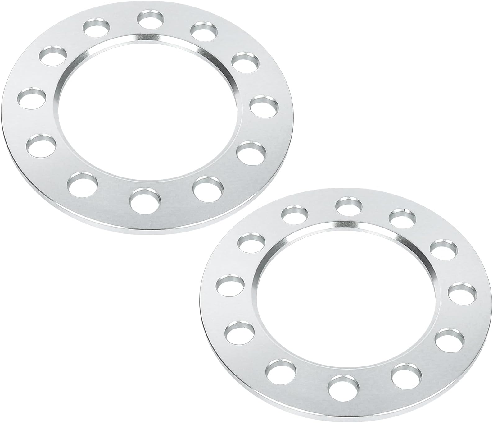 2PCS 1/4" (6.35mm) 6x5.5 to 6x5.5 Wheel Spacers 6x139.7mm 108mm Hub Bore for Chevrolet Silverado Avalanche Suburban Tahoe for GMC Sierra Savana Yukon for Cadillac Escalade
