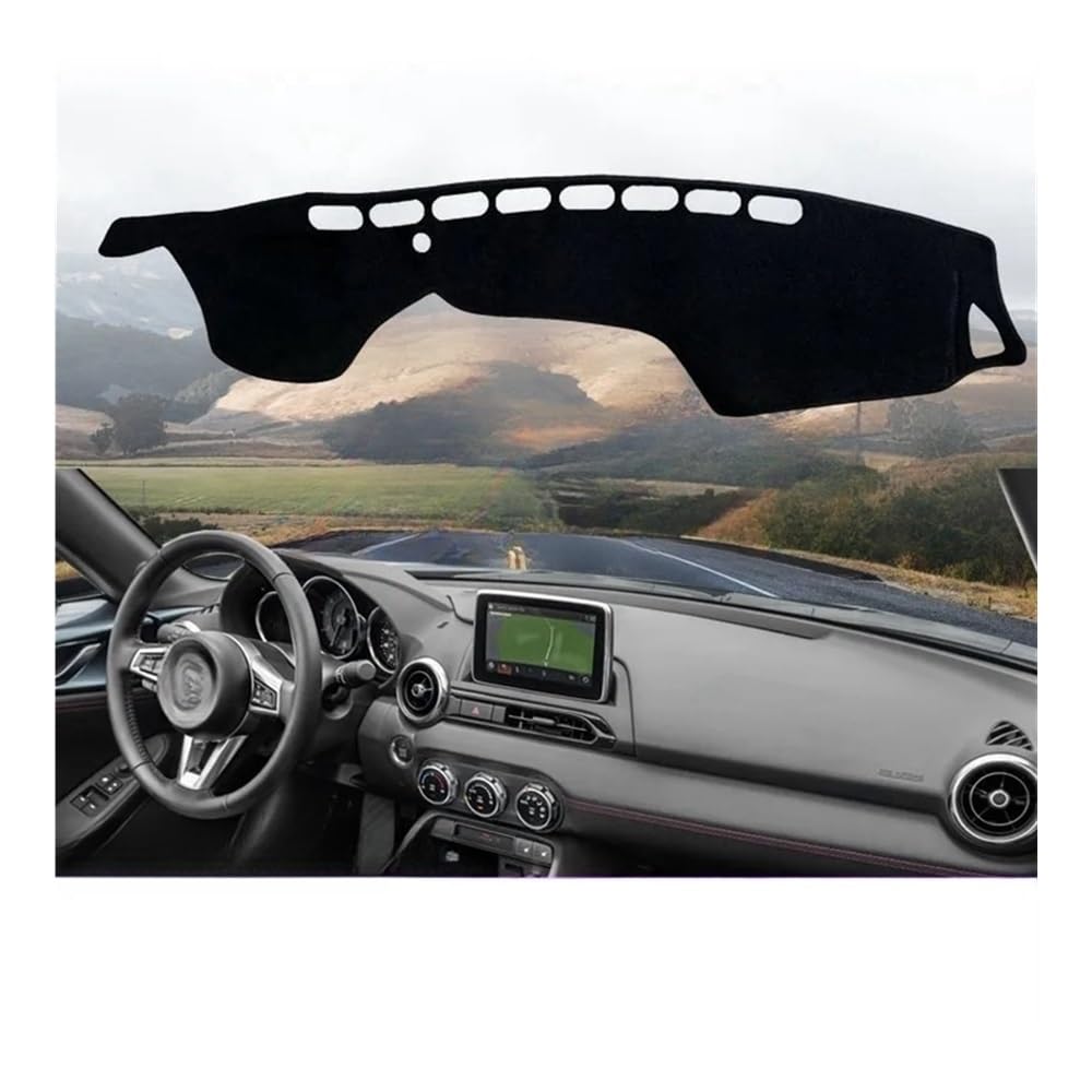 Couverture tableau de bord anti-reflet Mazda MX5 ND fini surchauffe tapis - 8