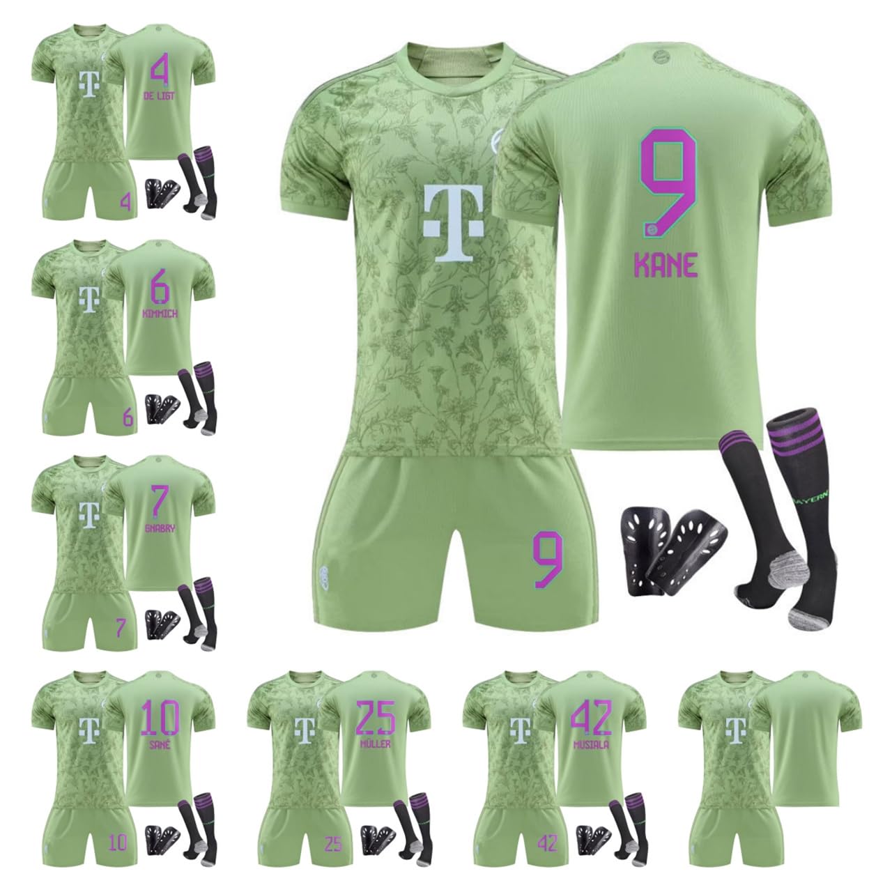 【サール】バイエルンユニフォーム Kemari87 KISHISPO / バイエルンミュンヘン 24-25 3rd 半袖