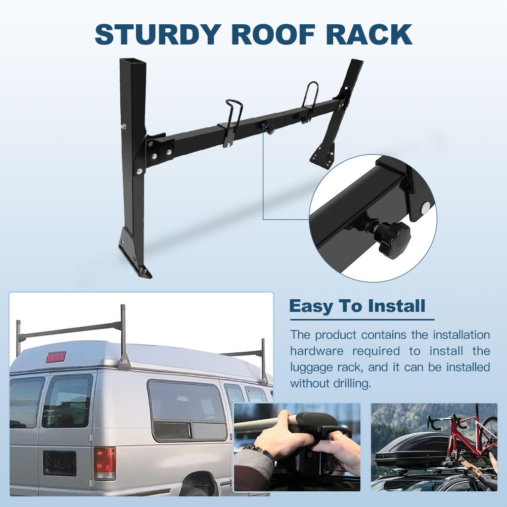 Van Ladder Rack Heavy Duty Aluminum Van Roof Rack 60