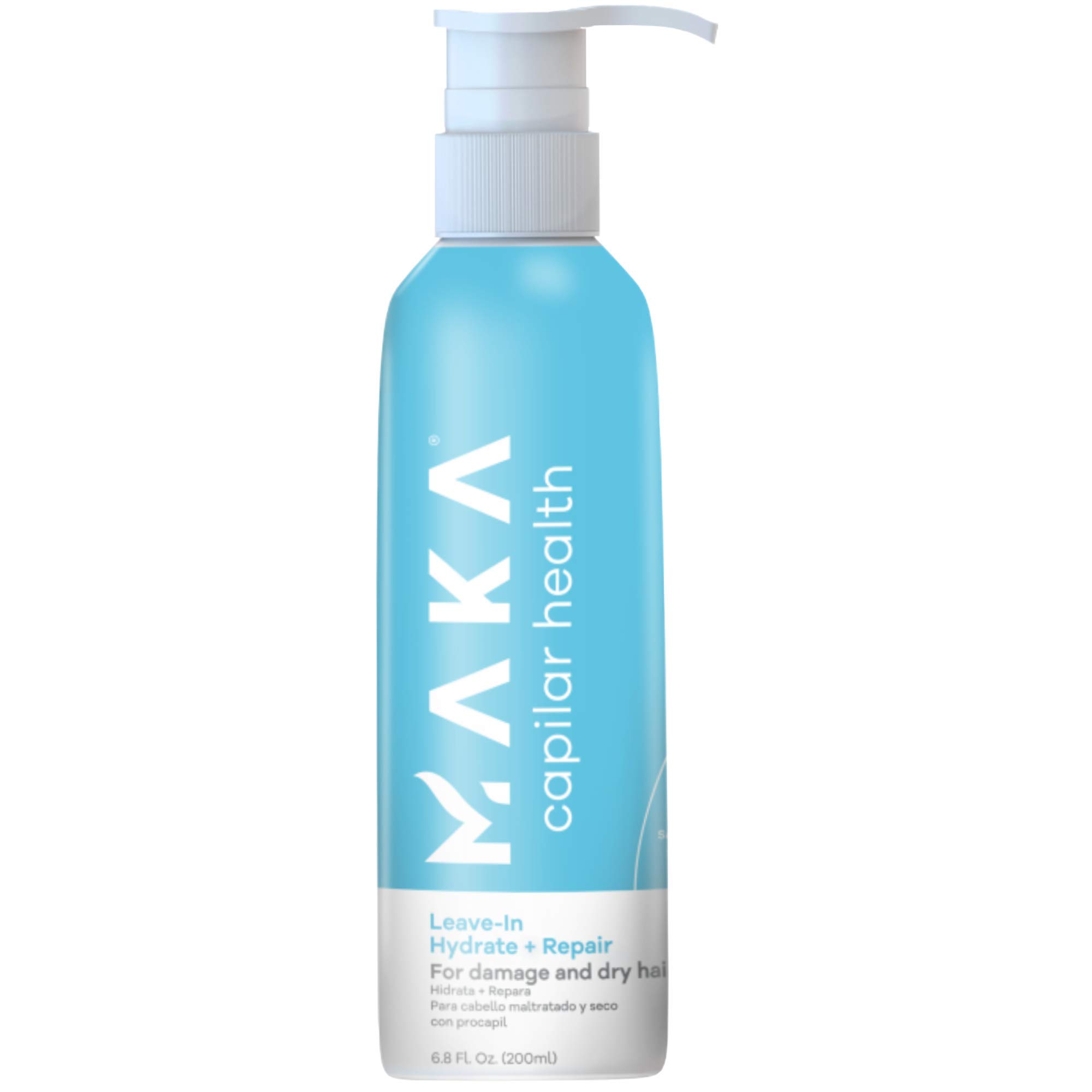 Maka Capilar Health Hydrating Leave-in for Repairing Damaged and Dry Hair, 6.8 Fl oz