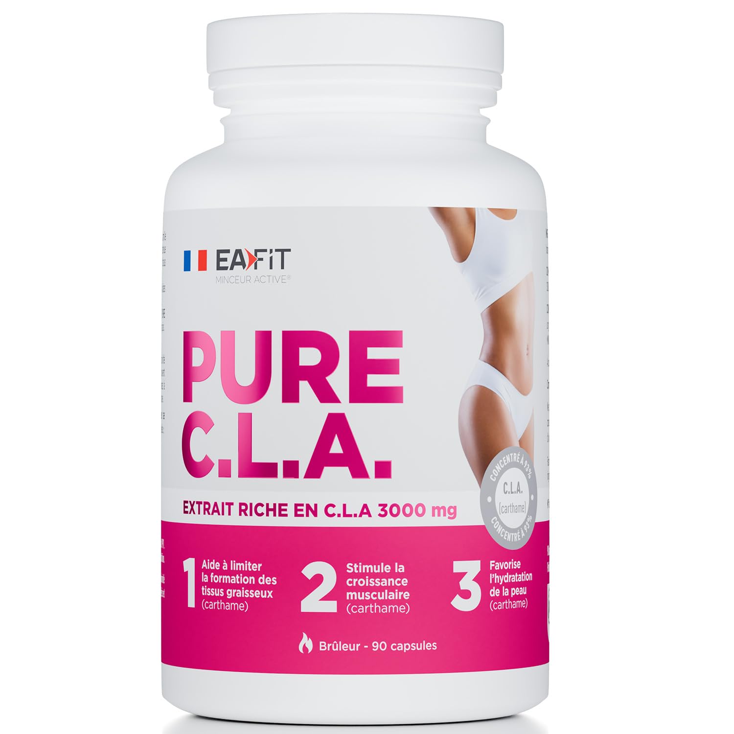 Capsules d'huile de CLA pour la silhouette